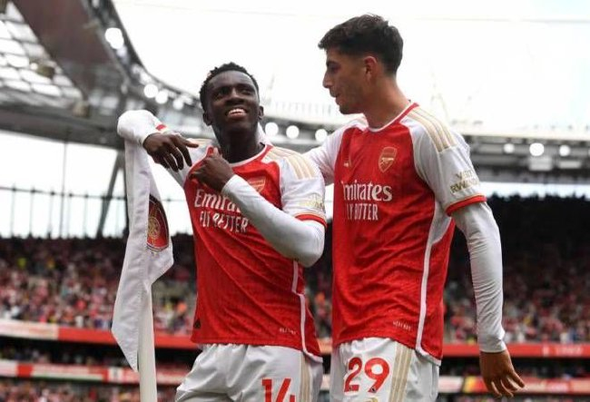  阿森纳控球压制诺丁汉森林，萨卡传射主导胜局